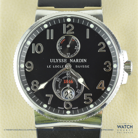 Pre-owned Ulysse Nardin Maxi Marine Chronometer 41mm 263-66-3/62