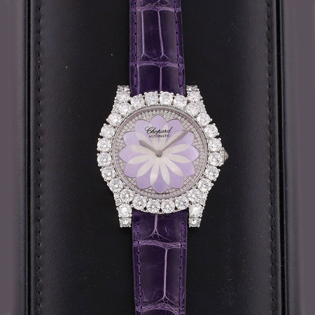 Pre-owned Chopard L'Heure Du Diamant Automatic 35.75mm 139419-1408