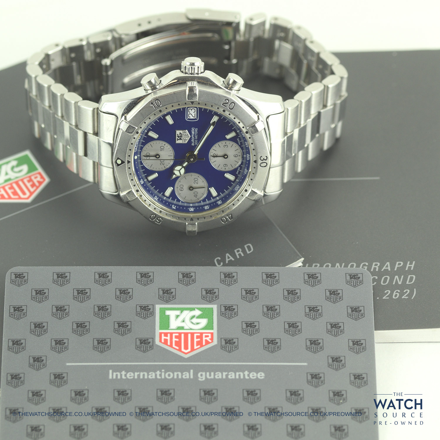 Heuer 2000 chronograph best sale