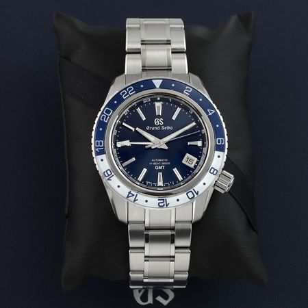 Pre-owned Grand Seiko Sport Hi-Beat 36000 GMT 44.2mm SBGJ237