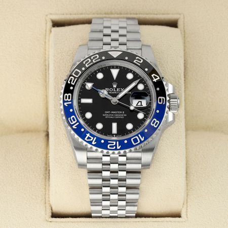 Pre-owned Rolex GMT Master II Batgirl 40mm 126710BLNR Jubilee