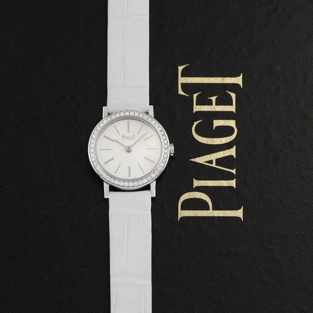 Pre-owned Piaget Altiplano Petite Ladies Quartz 24mm G0A36532