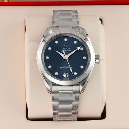 Pre-owned Omega Aqua Terra 150m Master Co-Axial 34mm 220.10.34.20.53.001