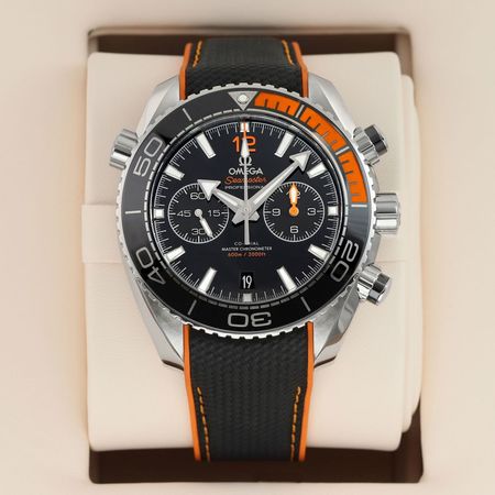 Pre-owned Omega Planet Ocean 600m Chronograph 45.5mm 215.32.46.51.01.001