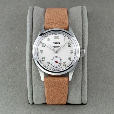 Pre-owned Oris Big Crown Pointer Date 40mm 01 401 7781 4081-Set