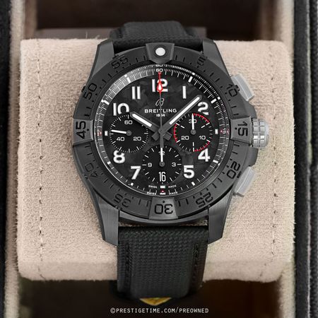 Pre-owned Breitling Avenger B01 Chrono Night Mission 44mm SB0147101B1X1