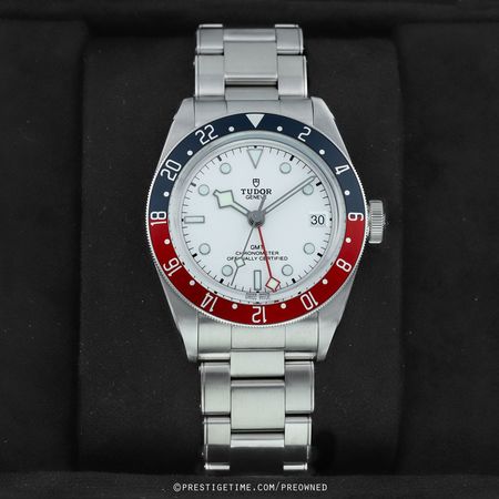 Pre-owned Tudor Black Bay GMT Opaline 41mm M79830RB-0010