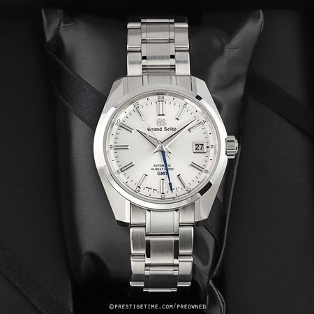 Pre-owned Grand Seiko Heritage Automatic GMT Hi Beat 36000 40mm SBGJ201