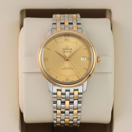 Pre-owned Omega De Ville Prestige Co-Axial 36.8mm 424.20.37.20.08.001