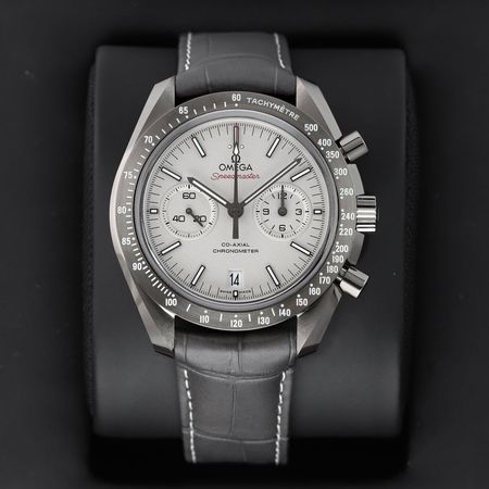 Pre-owned Omega Speedmaster Grey Side Of The Moon 44.25mm 311.93.44.51.99.002