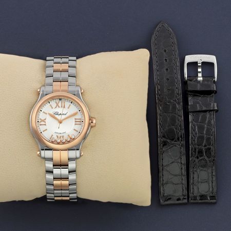 Pre-owned Chopard Happy Sport Automatic 30mm 278573-6017