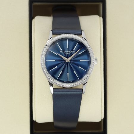 Pre-owned Patek Philippe Calatrava Ladies Automatic 35mm 4997/200g-001