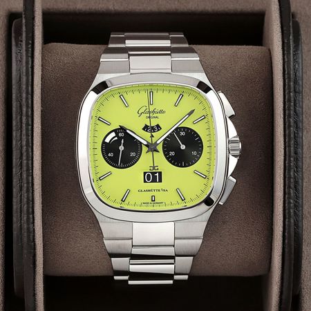 Pre-owned Glashutte Original Limited Seventies Chronograph Panorama Date FUSION 1-37-02-19-02-70