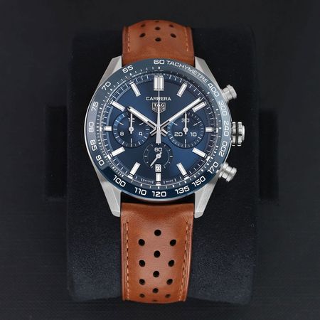 Pre-owned Tag Heuer Carrera Calibre TH20-00 44mm CBN2A1A.FC6537