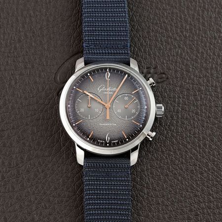 Pre-owned Glashutte Original Annual Edition 2023 Senator Sixties Chronograph 42mm 1-39-34-06-22-04