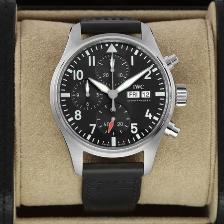Pre-owned IWC Pilot's Watch Chronograph 41mm IW388111