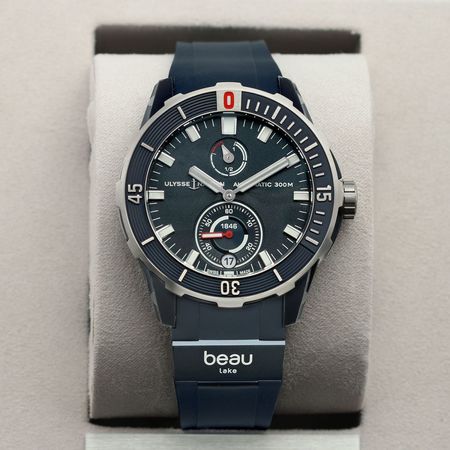 Pre-owned Ulysse Nardin Diver X Beau Lake 44mm LIMITED 1183-170LE-3A-BEAU/3A