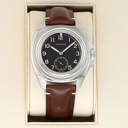 Pre-owned Longines Pilot Majetek 43mm L2.838.4.53.0