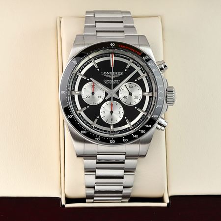 Pre-owned Longines Conquest Automatic Chronograph 42mm L3.835.4.52.6