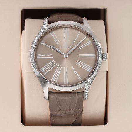 Pre-owned Omega De Ville Tresor Quartz 39mm 428.18.39.60.13.001