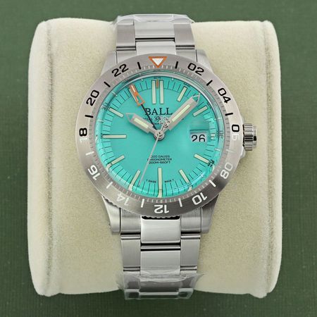 Pre-owned Ball Watch Engineer III Outlier GMT 40mm DG9000B-S2C-TQ