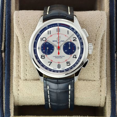Pre-owned Breitling BENTLEY MULLINER Premier B01 Chronograph 42mm AB0118A71G1P1