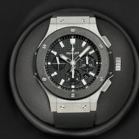 Pre-owned Hublot Big Bang Chronograph 44mm 301.SM.1770.RX