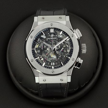 Pre-owned Hublot Classic Fusion Aerofusion Chronograph 45mm 525.NX.0170.LR