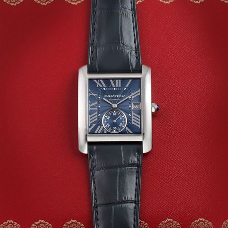 Pre-owned Cartier Tank MC Automatic FACTORY SERVICED WSTA0010
