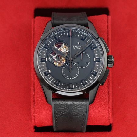 Pre-owned Zenith Rolling Stones Chronomaster El Primero Open 45mm 96.2260.4061/21.r575