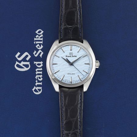 Pre-owned Grand Seiko Elegance Spring Drive OMIWATARI Manual Wind 38.5mm SBGY007