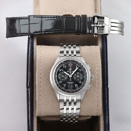 Pre-owned Breitling Premier B01 Chronograph 42mm AB0145221B1A1
