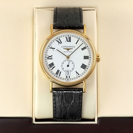 Pre-owned Longines Presence Automatic 38.5mm L4.904.2.11.2