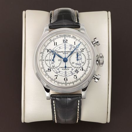 Pre-owned Baume & Mercier Capeland Flyback Chronograph 44mm 10006