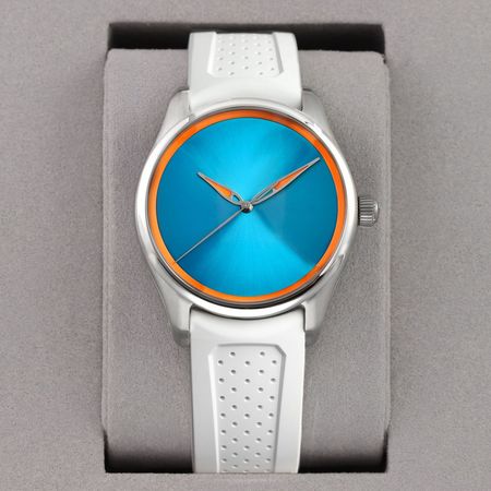 Pre-owned H. Moser & Cie. Pioneer Centre Seconds Spiced Aqua 42.8mm 3201-1202