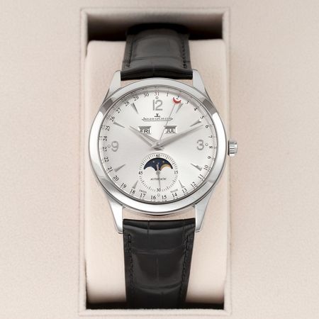 Pre-owned Jaeger LeCoultre FATCORY SERVICED Master Calendar 39mm 1558420