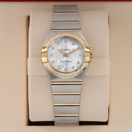 Pre-owned Omega Constellation Quartz 27mm 123.25.27.60.55.003