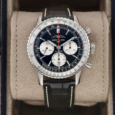 Pre-owned Breitling Navitimer B01 Chronograph 43mm AB0138211B1P1
