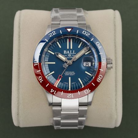 Pre-owned Ball Watch Engineer III Outlier GMT 40mm DG9002B-S2C-BE