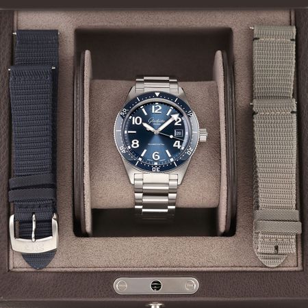 Pre-owned Glashutte Original SeaQ Automatic 39.5mm 1-39-11-09-61-08