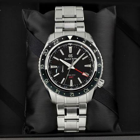 Pre-owned Grand Seiko Sport Spring Drive GMT 44mm SBGE201