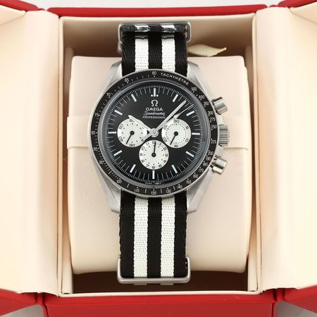 Pre-owned Omega FACTORY SERVICED Limited Speedmaster Speedy Tuesday 42mm 311.32.42.30.01.001