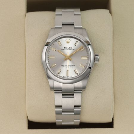 Pre-owned Rolex Oyster Perpetual 31mm 277200 Silver