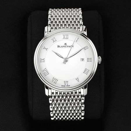 Pre-owned Blancpain Villeret Ultra Slim Automatic 40mm 6651-1127-MMB