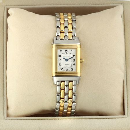 Pre-owned Jaeger LeCoultre Reverso Duetto Manual Wind FACTORY SERVICED 2665120