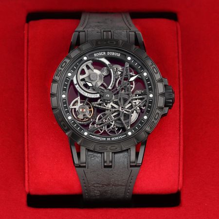 Pre-owned Roger Dubuis Excalibur Spider Pirelli Monobalancier Automatic 45mm RDDBEX0826 DBEX0826